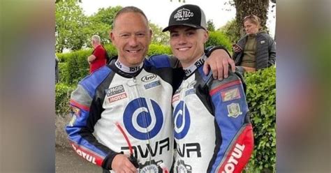 Tributes have been paid to a father-and-son duo who died in a tragic Isle of Man TT crash. . Bradley stockton funeral
